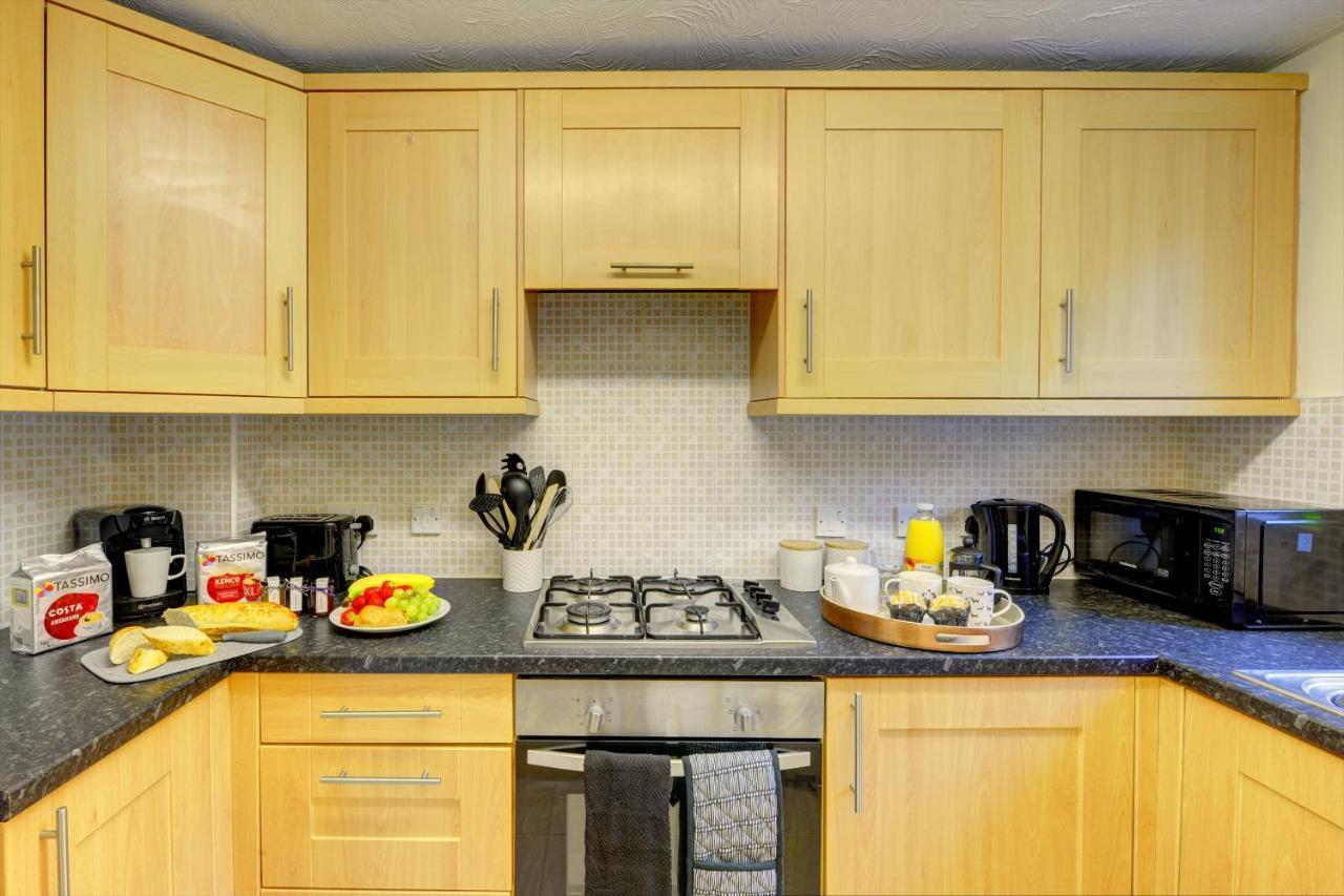 Modern 2 Bed House Sleeps 6 Southam Town Centre - Inspire Homes Ltd Luaran gambar